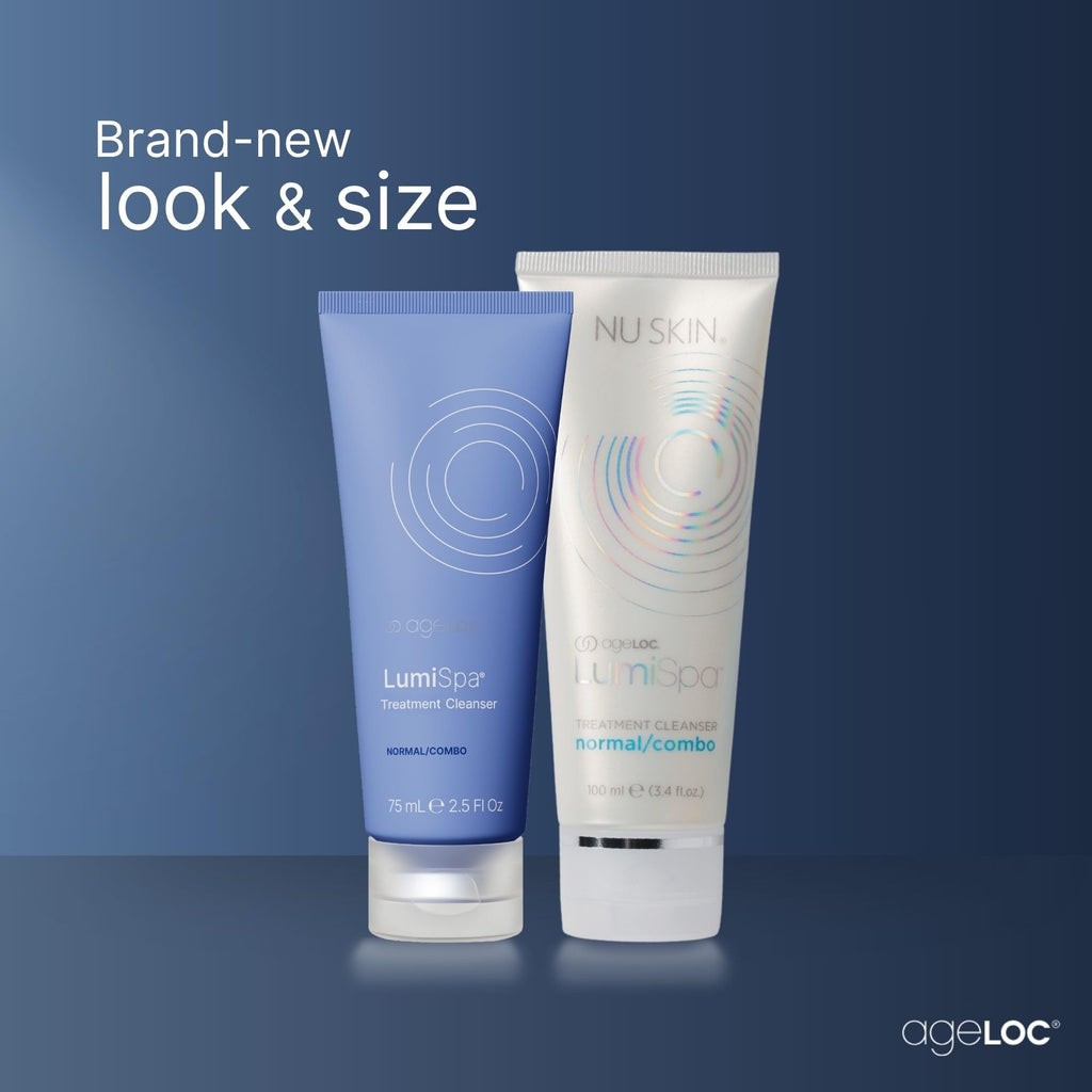 Nu Skin ageLOC LumiSpa Treatment Cleanser for Normal/Combo Skin – 2 Pack | Enhanced LumiSpa Performance