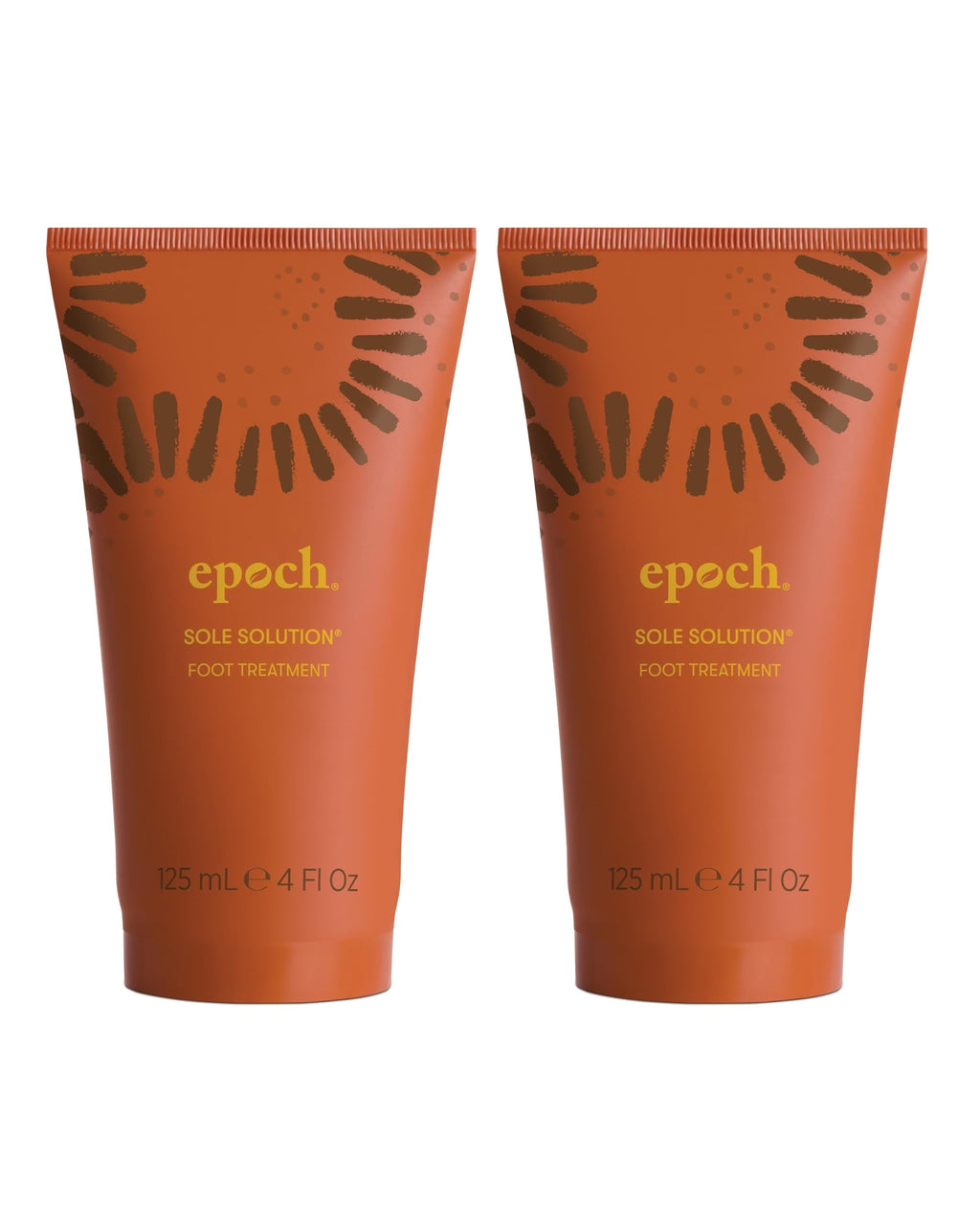 Nu Skin Epoch Sole Solution Foot Treatment | Intensive Moisturizing Cream for Dry Feet, Rough Skin & Cracked Heels | 4 oz | 2 Pack