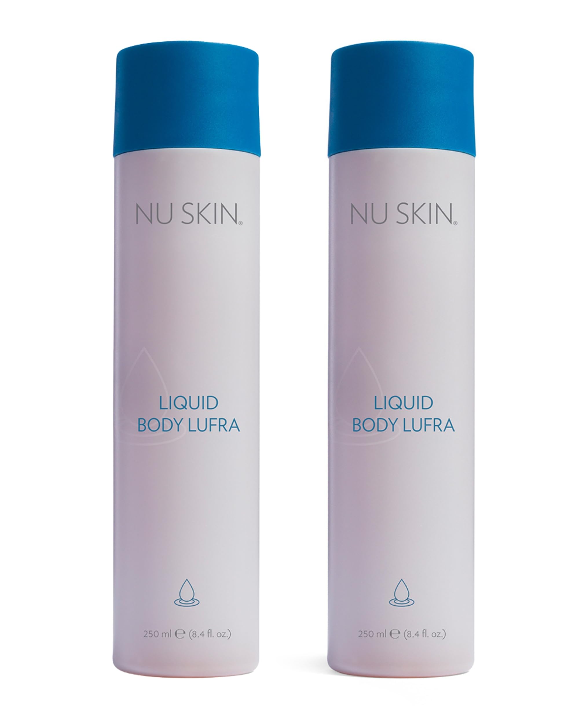 Nu Skin Liquid Body Lufra | Exfoliating Body Wash with Walnut Shells, Aloe Vera & Glycerin | 2 x 8.4 oz