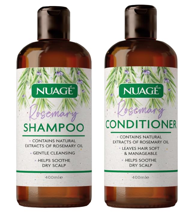 Nuage Rosemary Shampoo & Conditioner Bundle | Thickening & Regrowth for All Hair Types