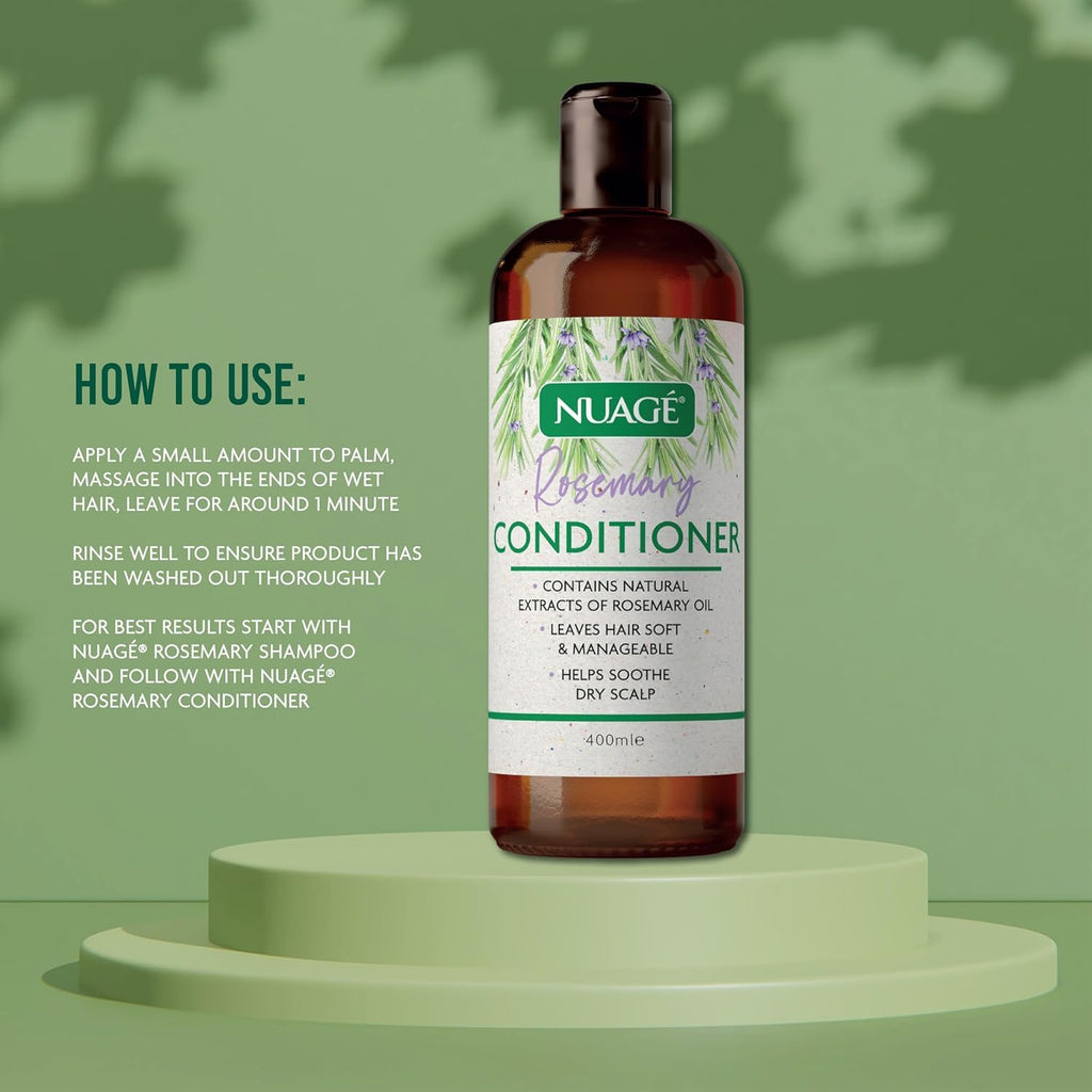 Nuage Rosemary Shampoo & Conditioner Bundle | Thickening & Regrowth for All Hair Types
