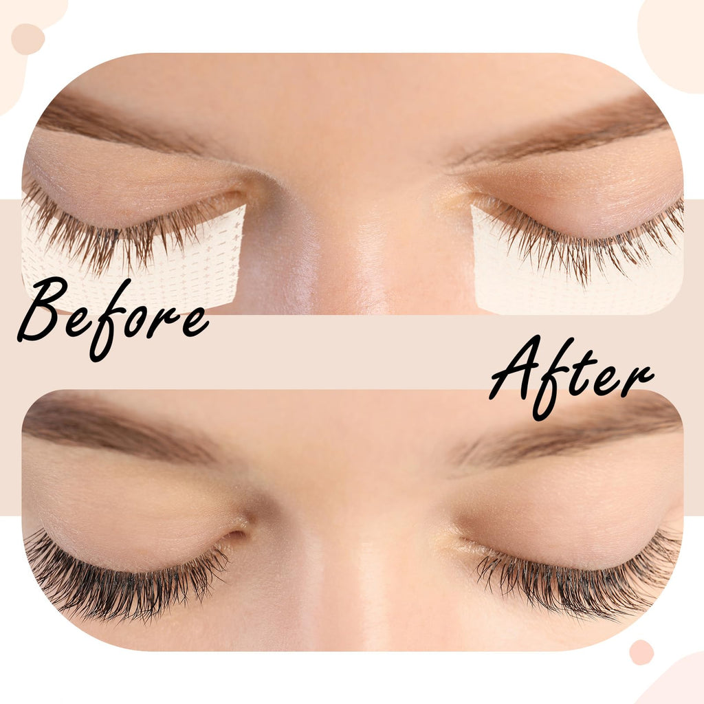 Nuanchu 4 Rolls Lash Tape for Eyelash Extensions — Breathable, Skin-Friendly, 0.98 in x 3.9 yd
