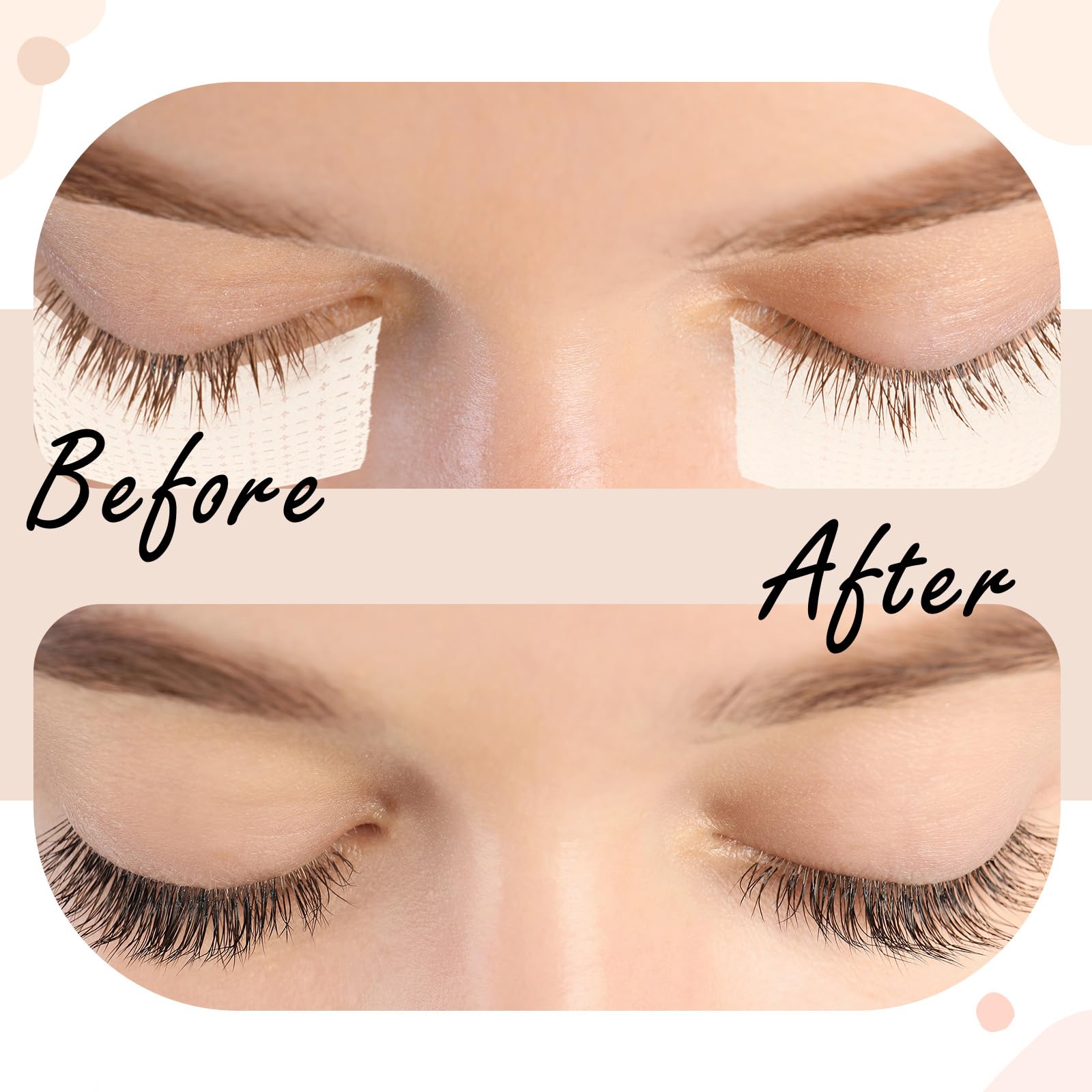 Nuanchu 4 Rolls Lash Tape for Eyelash Extensions — Breathable, Skin-Friendly, 0.98 in x 3.9 yd