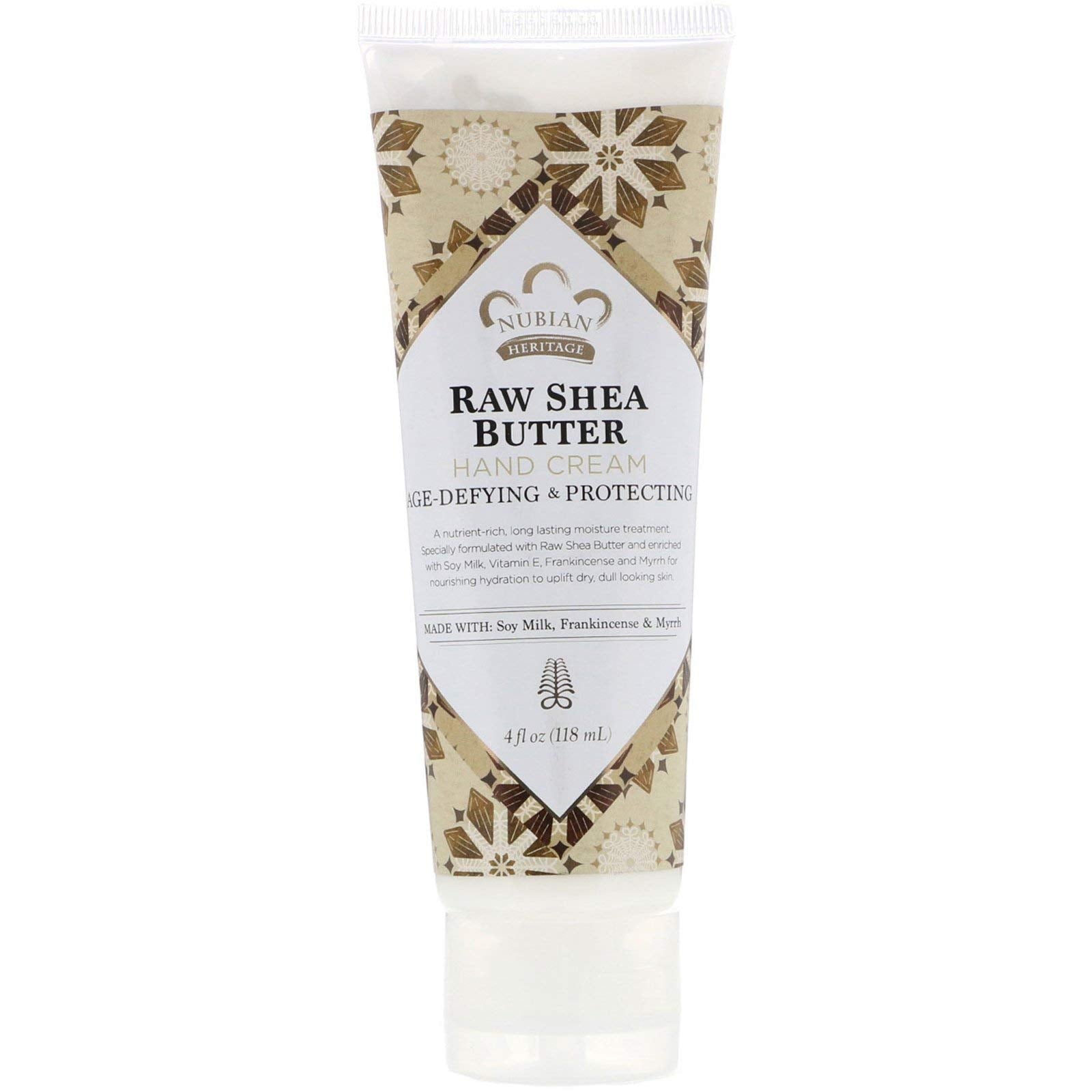 Nubian Heritage Raw Shea Butter Hand Cream – 4 Oz, 4-Pack