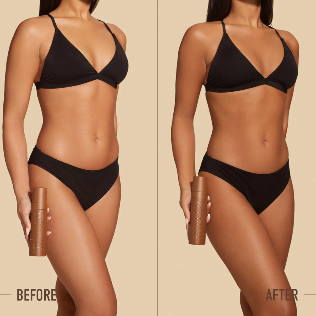 Nuda Ultra Dark BronzeFoam Self Tanning Mousse | Fast-Drying, Streak-Free Sunless Tanner | 190mL