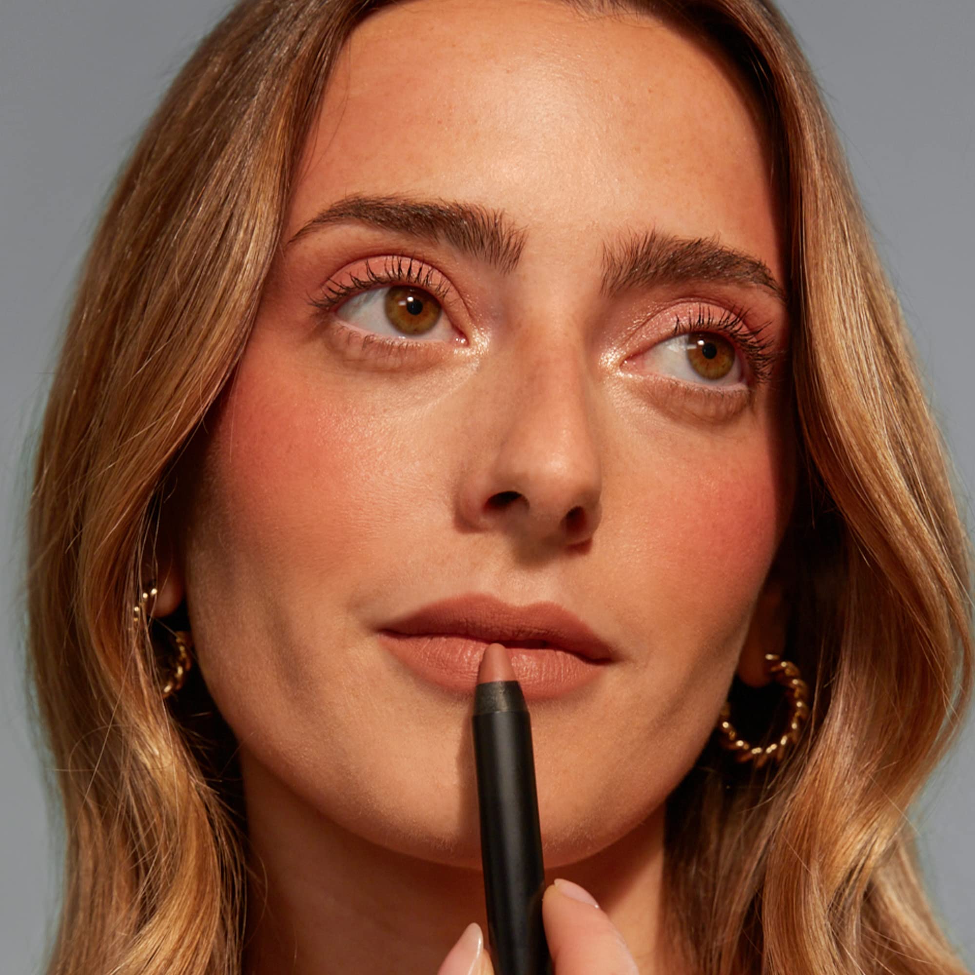 Nudestix Intense Matte Lip + Cheek Pencil – 3-in-1 Sunkissed Nude