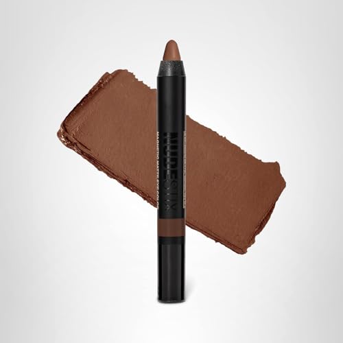Nudestix Magnetic Matte Eye Color in Chocolate – 3-in-1 Eye Pencil, Waterproof & Budge-Proof