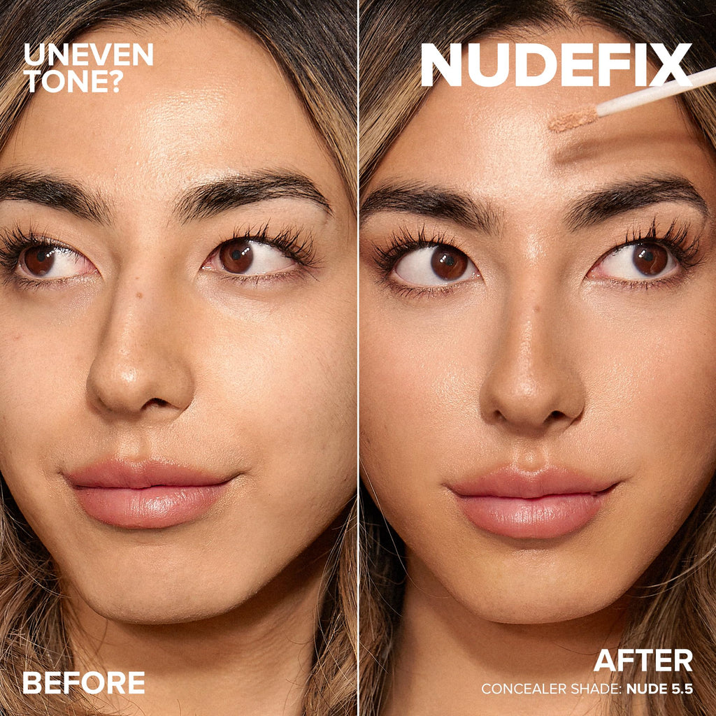 Nudestix NudeFix Cream Concealer Nude 5.5 – Hydrating, Natural Finish