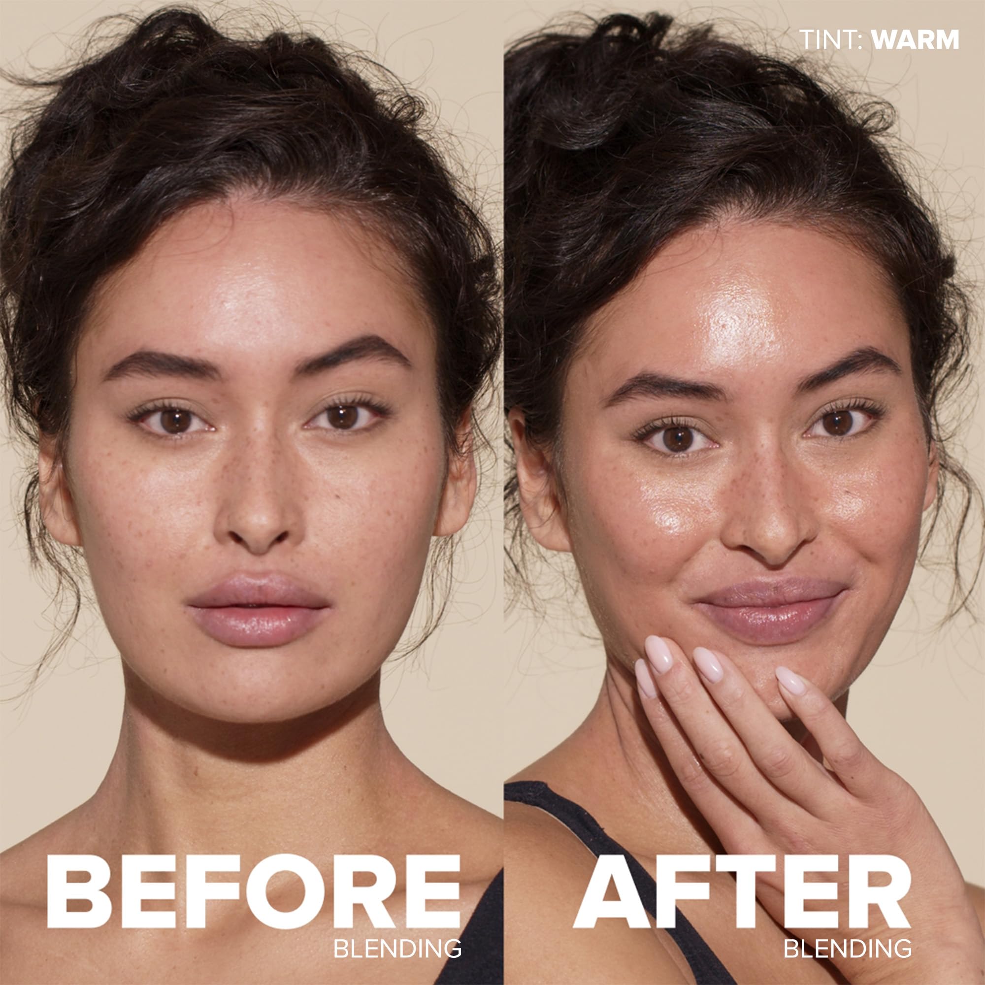 Nudestix Nudescreen Daily Mineral Veil SPF 30 – Warm Tint, Lightweight, Oil-Free