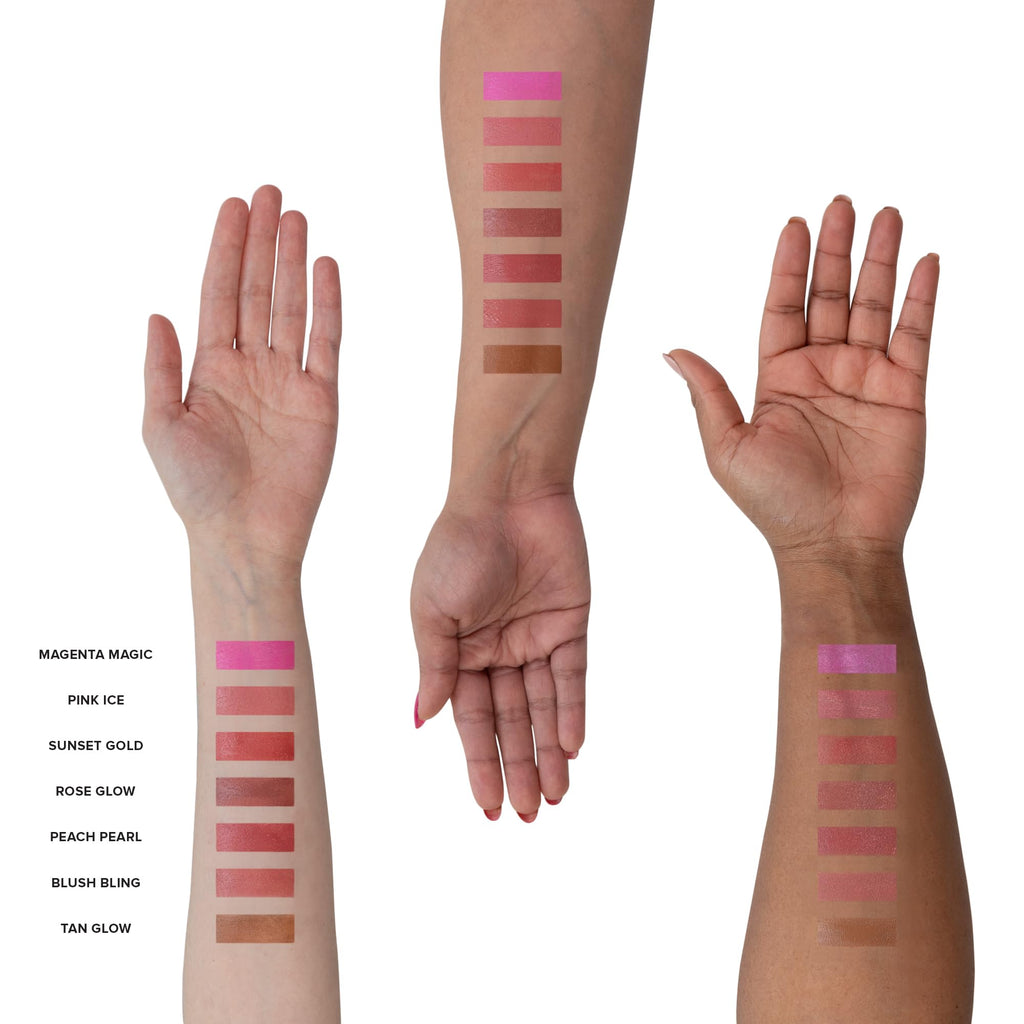 Nudestix Nudies Matte + Glow Core Magenta Magic — Dual-Core Cream Blush Stick with Ceramides, Peptides & Vitamin E