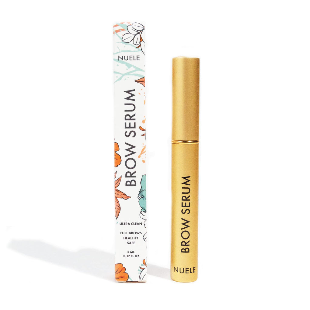 Nuele Brow Serum | Fuller Brows Naturally • Clean Beauty 0.17 fl oz