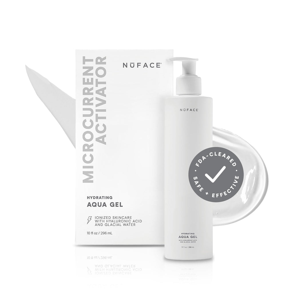 NuFACE Aqua Gel Activator – Hydrating Microcurrent Conductive Gel with IonPlex