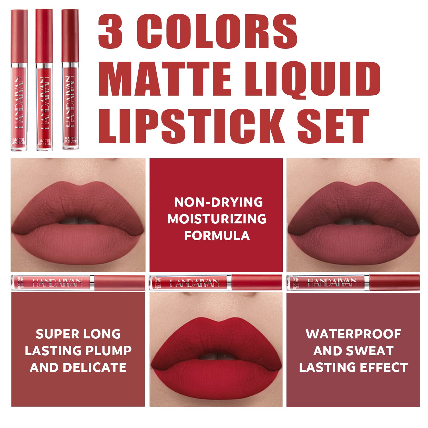 NUIBO All-in-One Makeup Kit – 12-Color Eyeshadow, Foundation, Lipstick & More