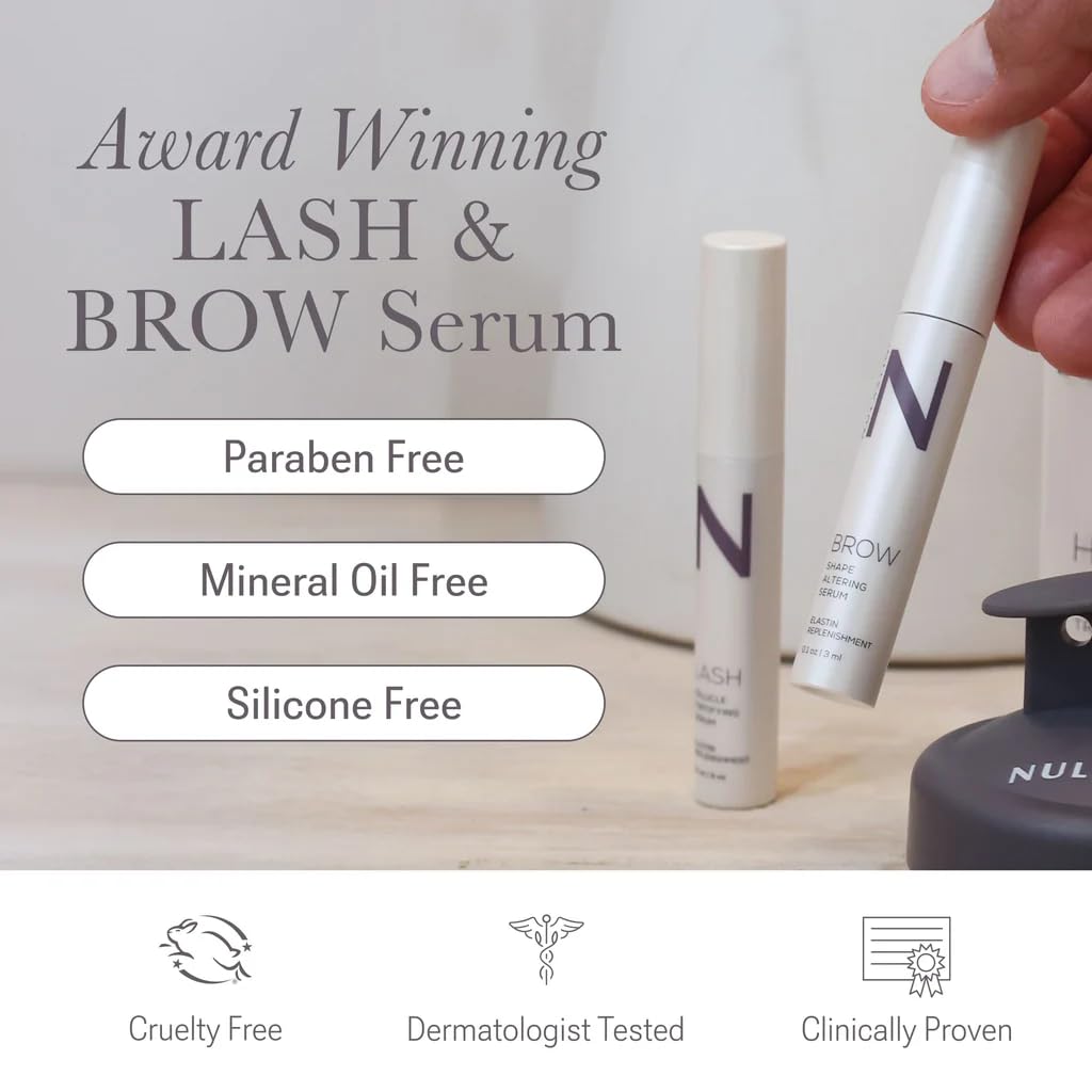 NULASTIN Eyelash Serum & Brow Serum Duo – Fuller Lashes & Brows
