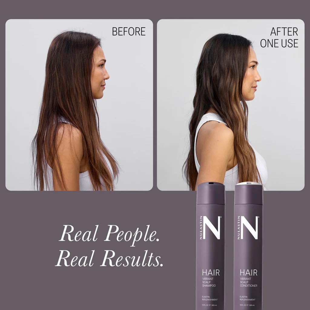 NULASTIN Vibrant Scalp Shampoo – Volumizing, Color-Safe for Fine Hair