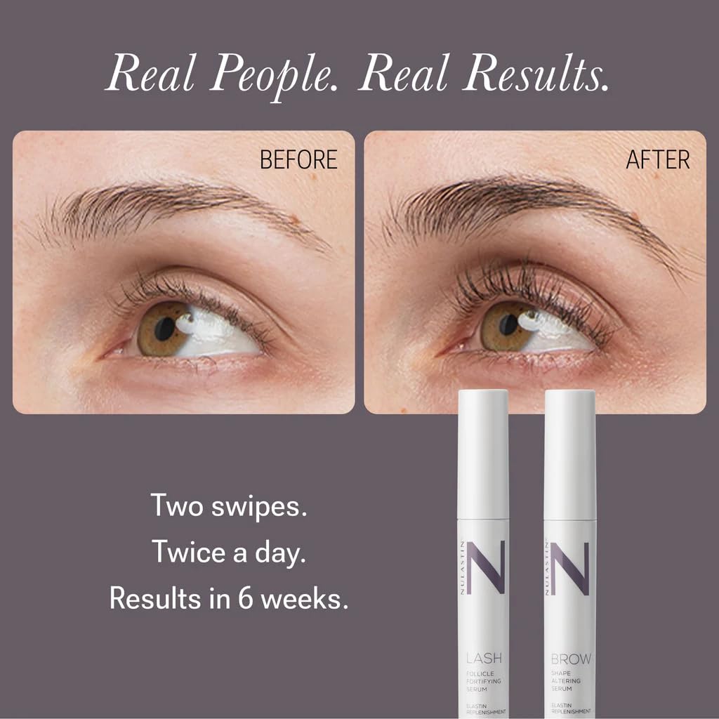 NULASTIN Eyelash Serum & Brow Serum Duo – Fuller Lashes & Brows