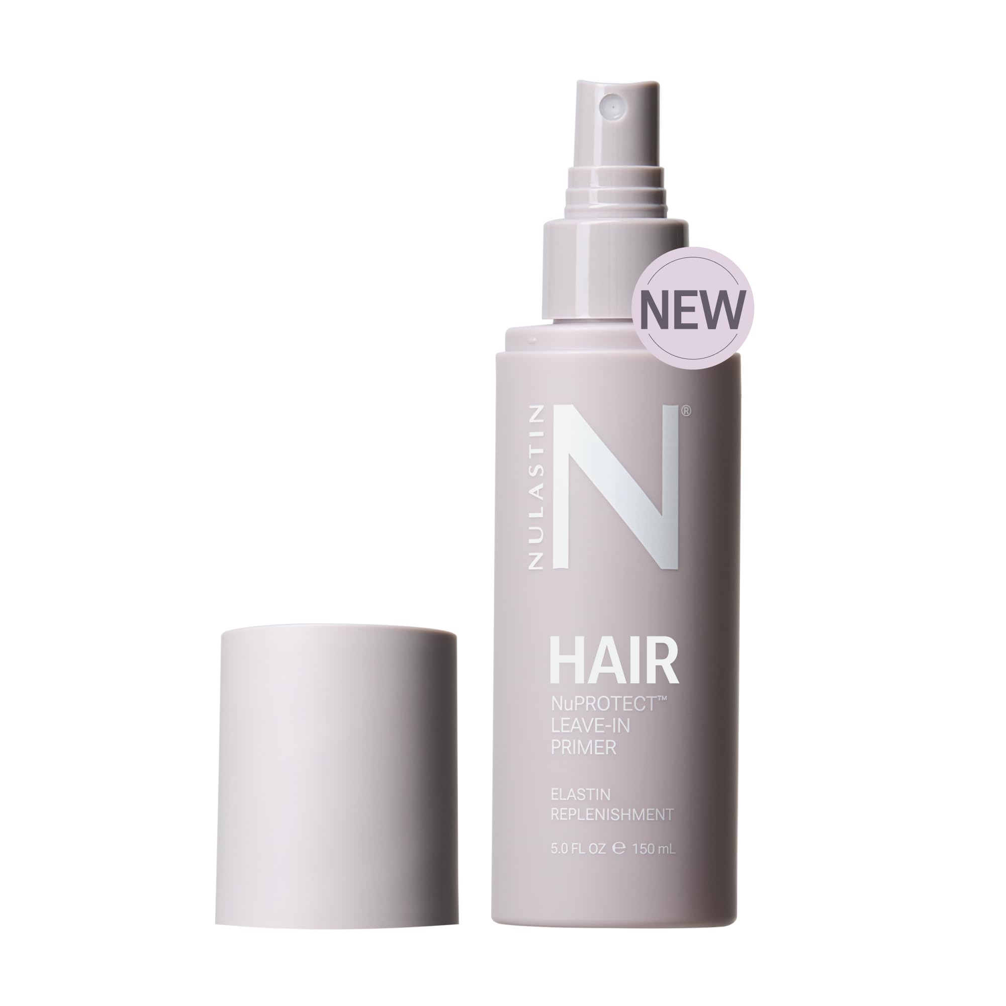 NULASTIN NuProtect Leave In Conditioner Spray – Silicone-Free Heat Protectant, Detangler, 24HR Frizz Control (5 Fl Oz)