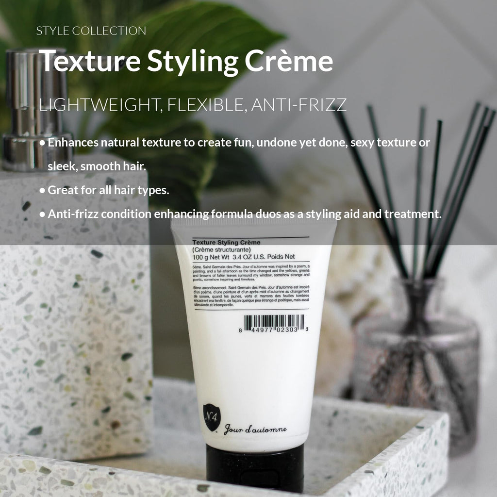 Number 4 Texture Styling Creme – Frizz Control, Movement & Curl Definition | 3.4 oz