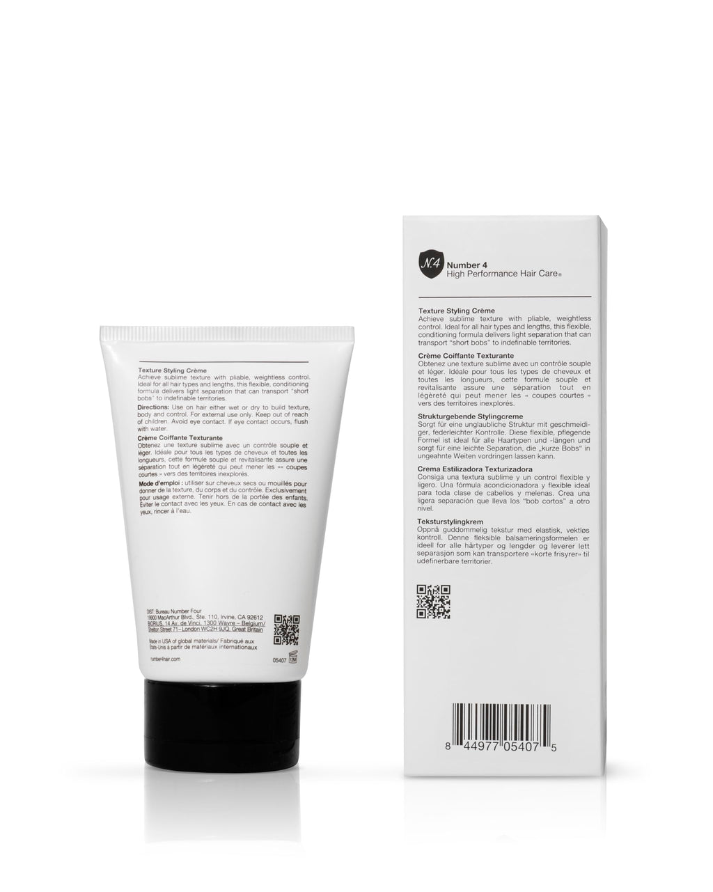 Number 4 Texture Styling Creme – Frizz Control, Movement & Curl Definition | 3.4 oz