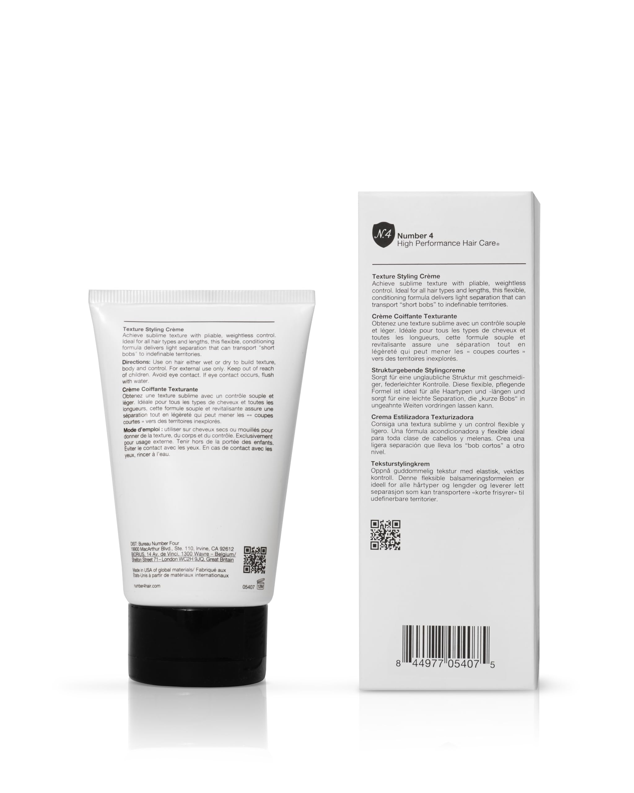 Number 4 Texture Styling Creme – Frizz Control, Movement & Curl Definition | 3.4 oz