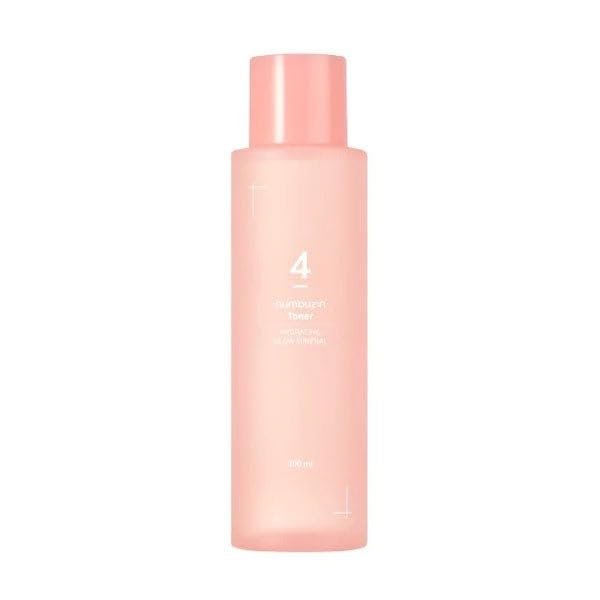 Numbuzin No.4 Toner | Hydrating Glow Mineral Toner with Thermal Water, Hyaluronic Acid & Niacinamide | Deep Hydration, Glowing Skin, Makeup Booster, Gentle Exfoliation