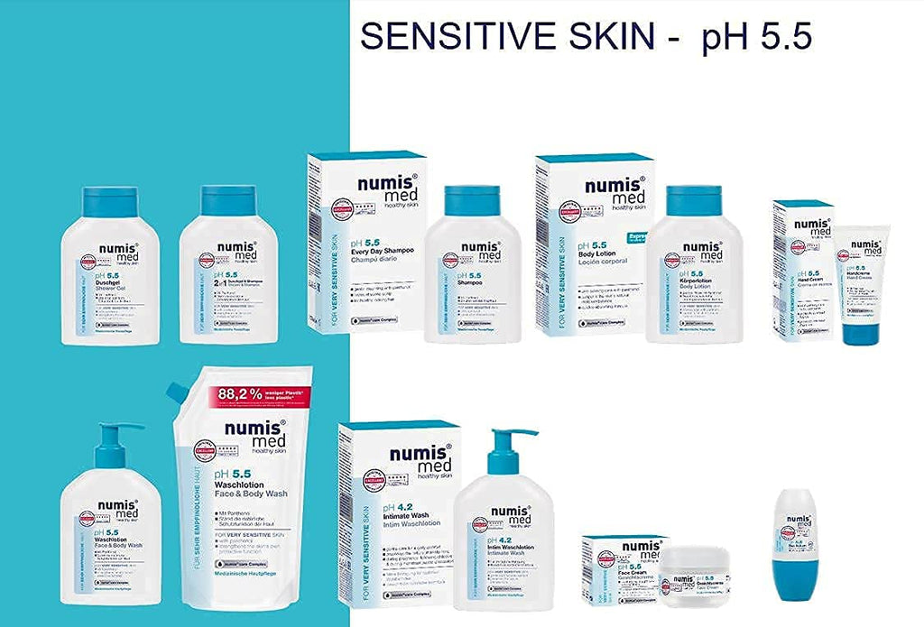 Numis Med pH5.5 Daily Gentle Cleanser for Sensitive, Dry Scalp | Moisturizing & Soothing
