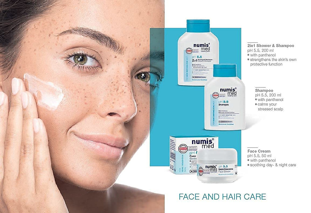 Numis Med pH5.5 Daily Gentle Cleanser for Sensitive, Dry Scalp | Moisturizing & Soothing