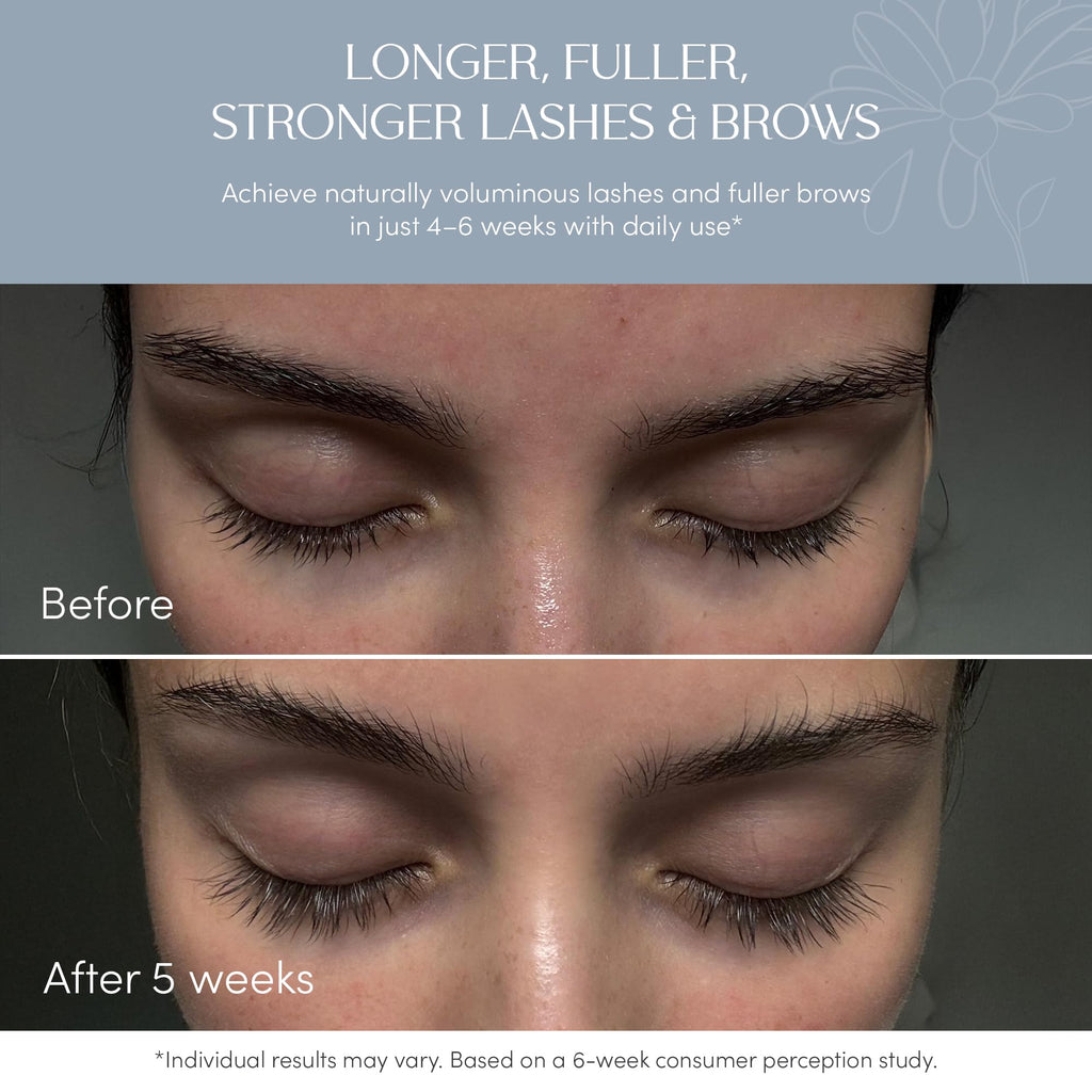 NUNA Eyelash Growth Support Serum 6ml – Fuller Lashes & Brows, Biotin & Multi-Peptide