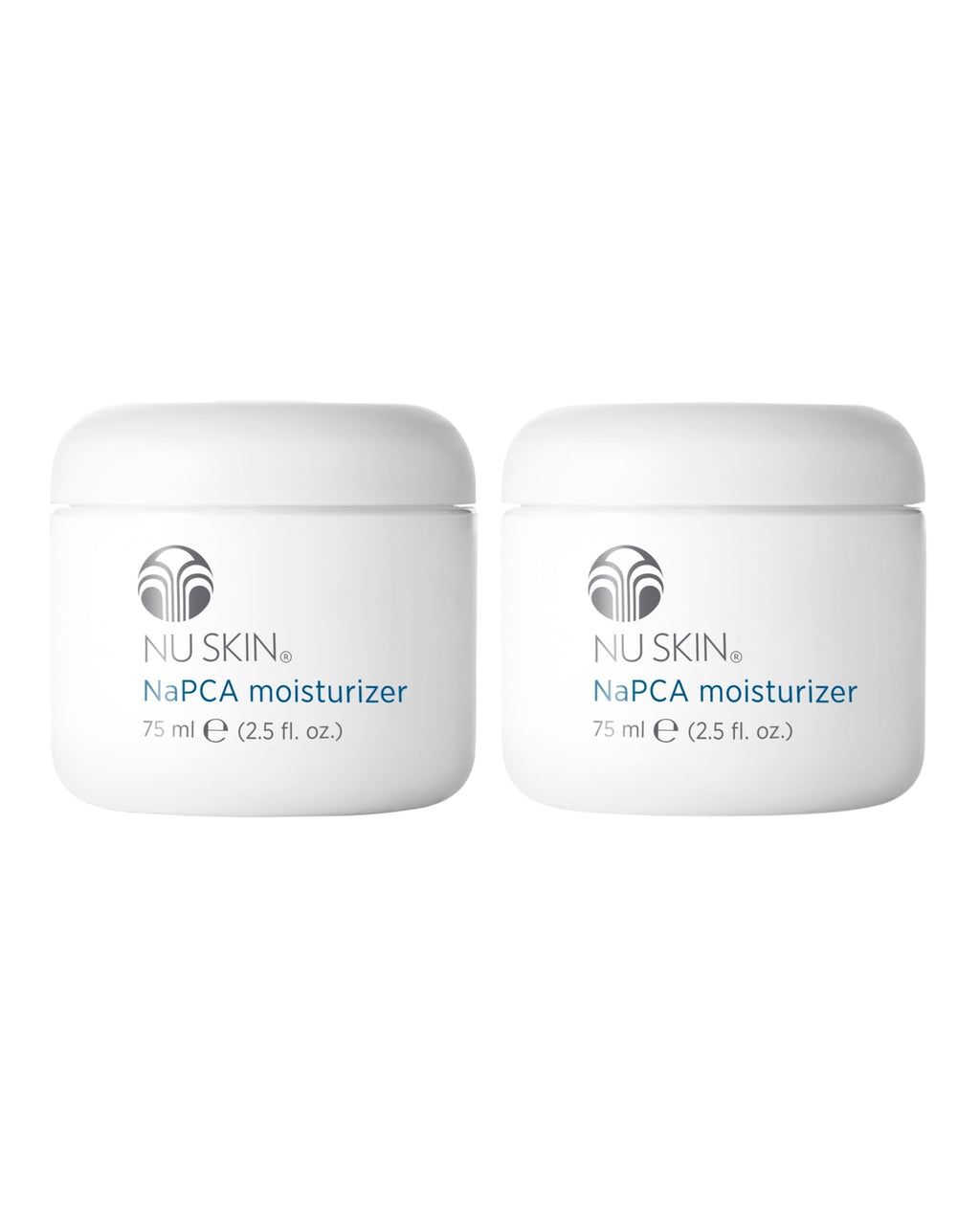 NuSkin NaPCA Moisturizer | Hydrating, Non-Greasy Formula for All Skin Types | 2-Pack, 2.5 oz