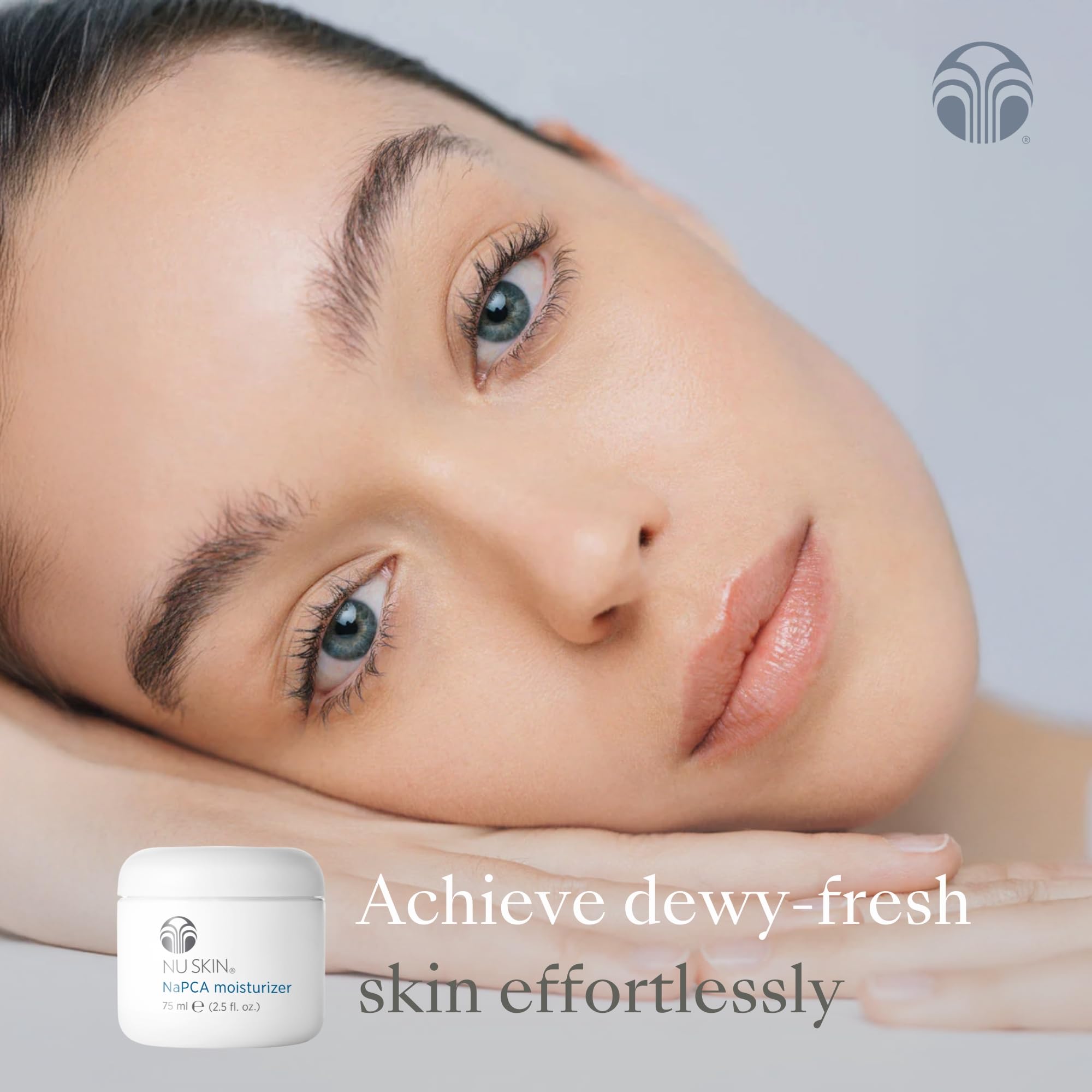 NuSkin NaPCA Moisturizer | Hydrating, Non-Greasy Formula for All Skin Types | 2-Pack, 2.5 oz