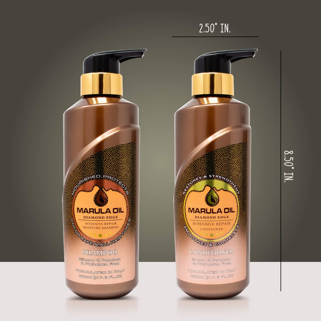 NUSPA Marula Oil Shampoo & Conditioner Sets – Color Safe, Sulfate Free, Ultra Moisture