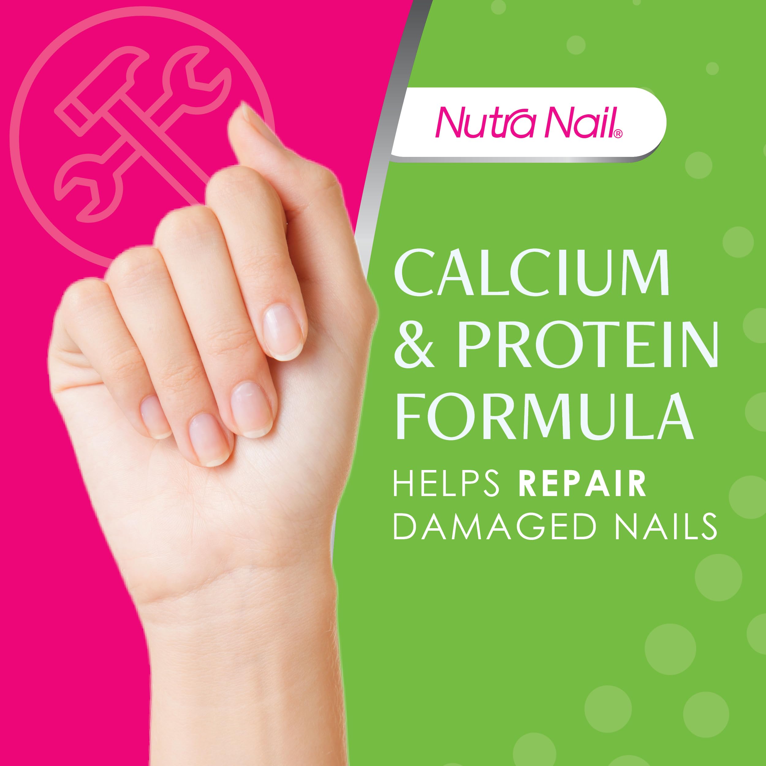Nutra Nail 5 to 7 Day Growth Treatment - Fast Nail Strengthener Repair Serum (0.47 fl oz) Pack of 2