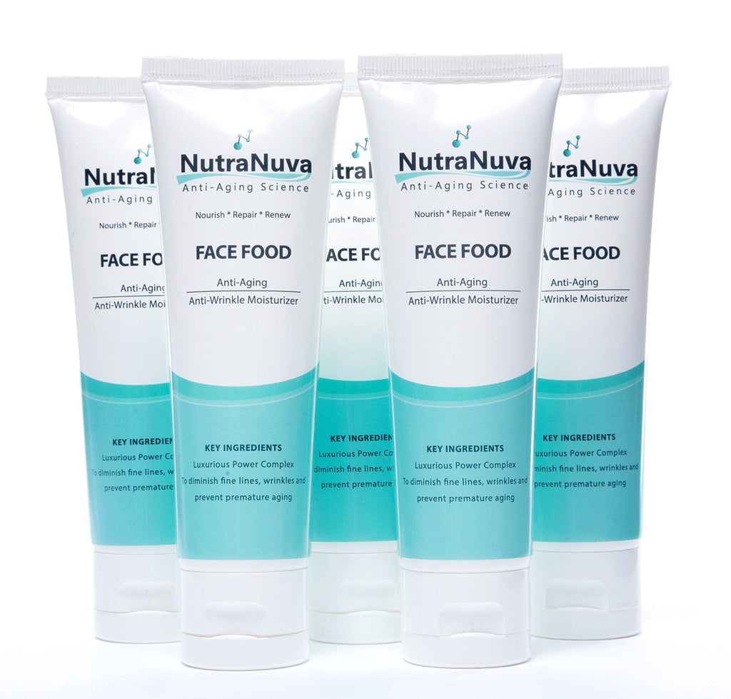 NutraNuva Vegan Anti-Aging Cream for Face, Neck & Eyes | Hyaluronic Acid, Copper Peptides, CoQ10