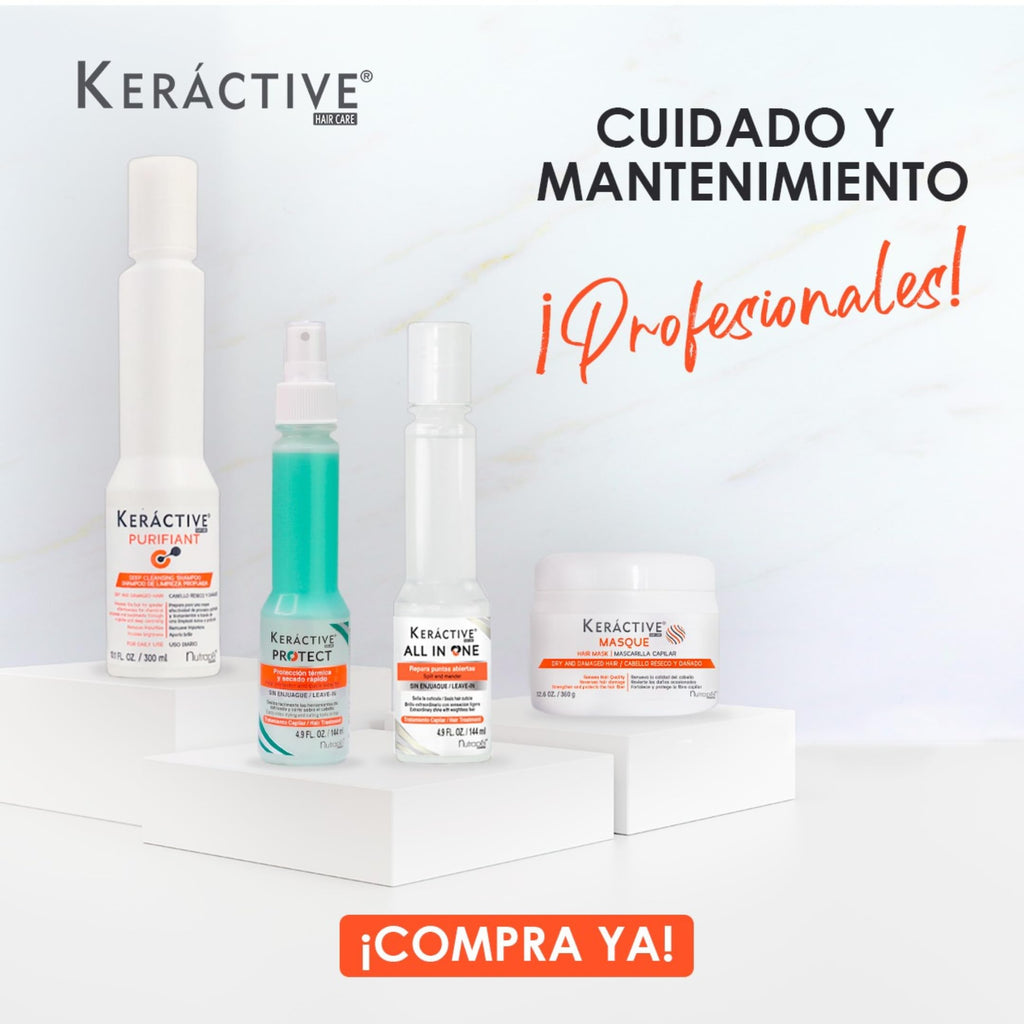 Nutrapel Keractive Protect – Heat Protectant & Quick Blow Dry, 4.9 oz