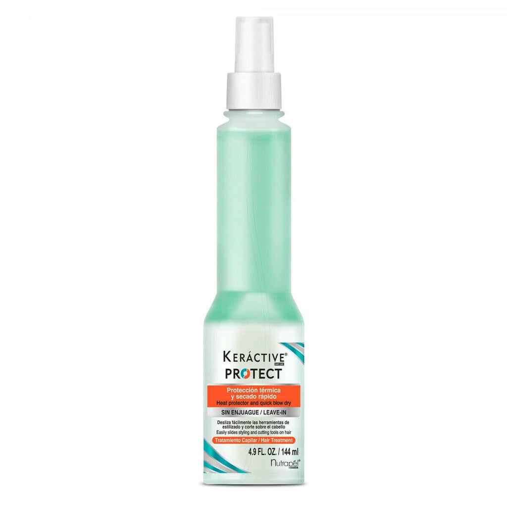 Nutrapel Keractive Protect – Heat Protectant & Quick Blow Dry, 4.9 oz