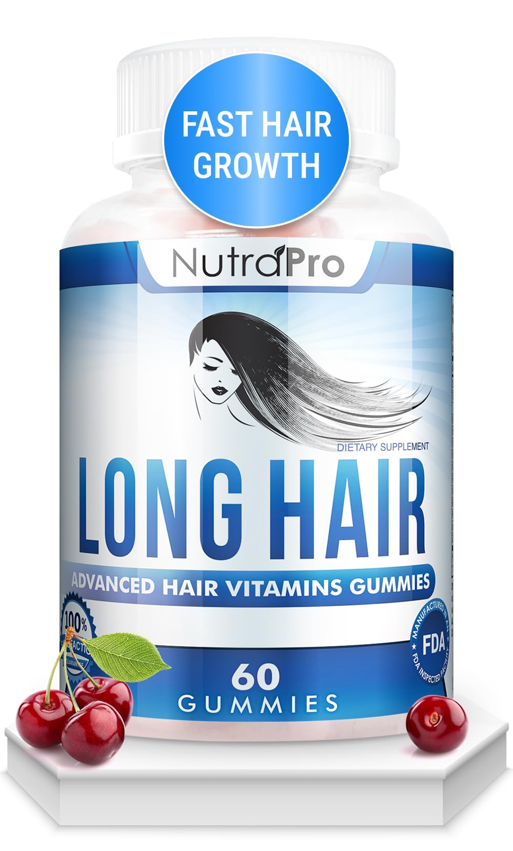NutraPro Long Hair Gummies – Anti-Hair Loss & Growth Support