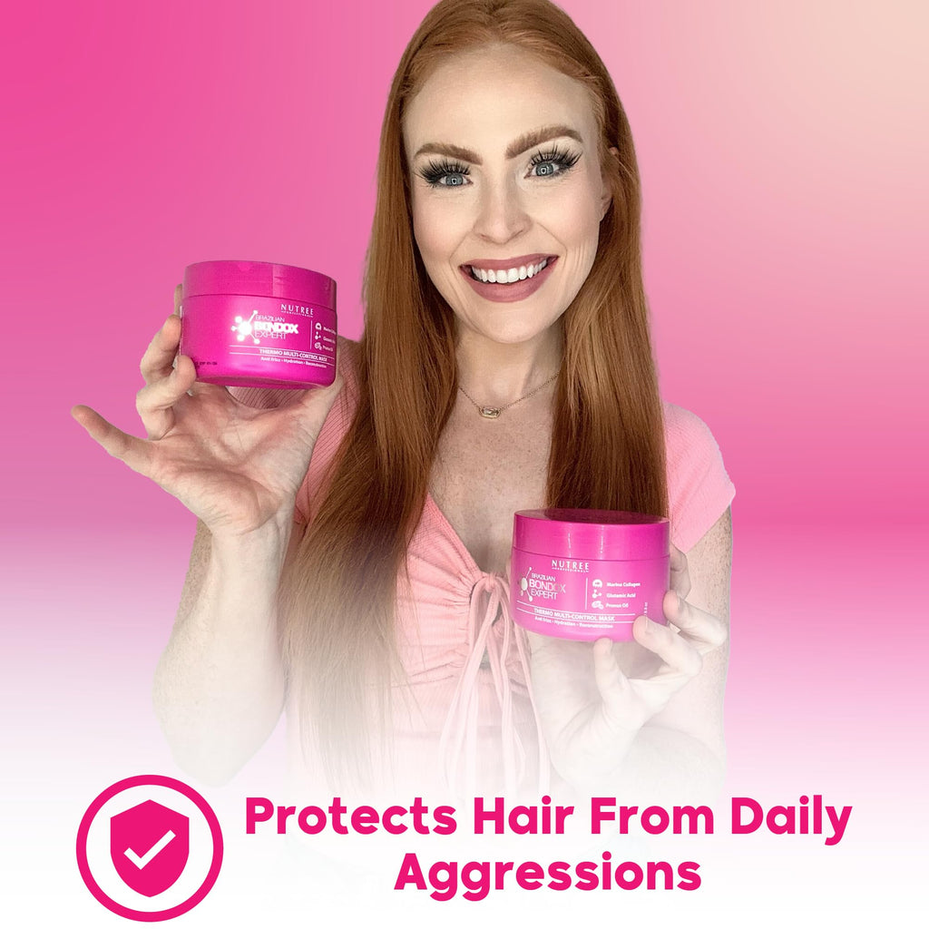 Nutree Professional Brazilian Bondox — Restore Dense, Shiny Hair
