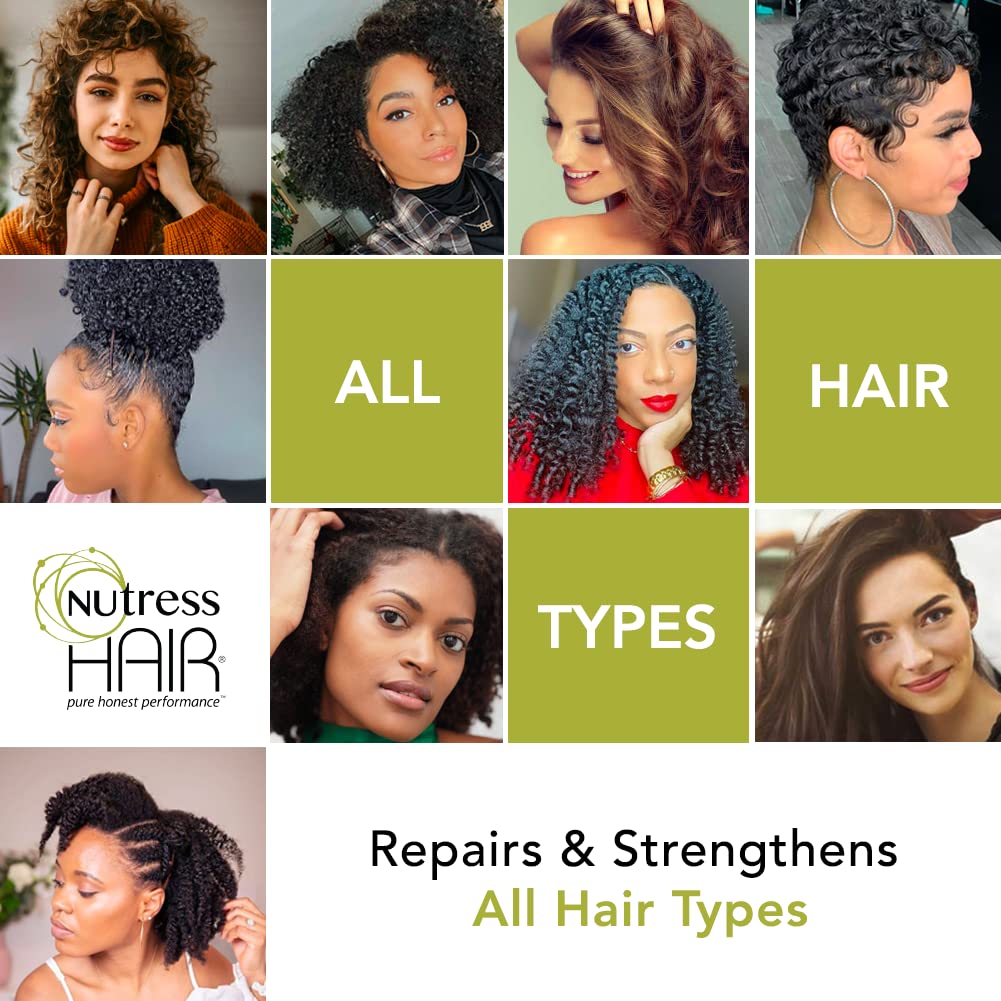 Nutress Hair One-Step Protein Treatment for Damaged Hair – 16 oz