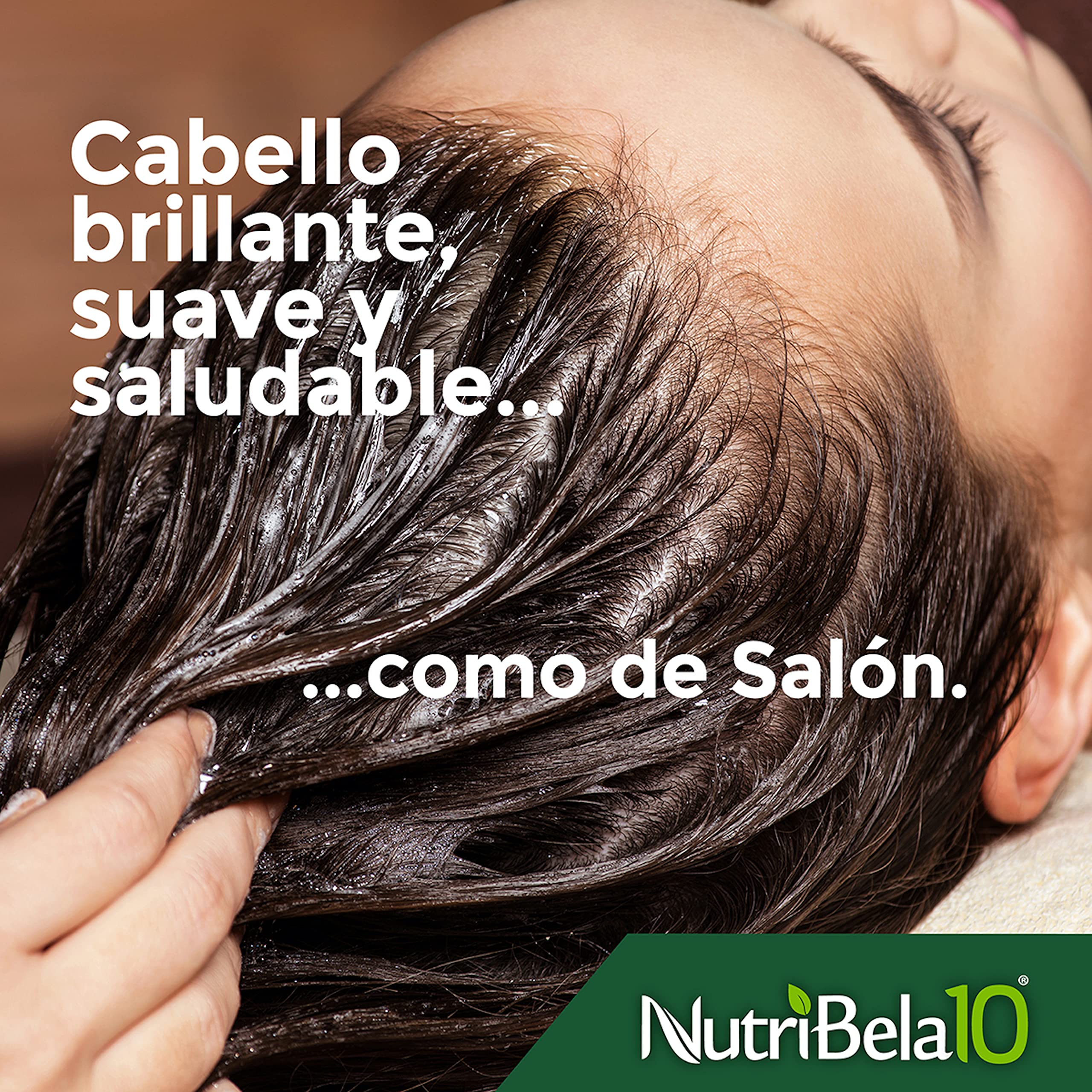 NUTRIBELA10 Hair Mask for Damaged Dry Hair – Avocado, Argan, Keratin & Coconut Oil (17oz)