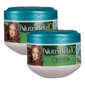 NUTRIBELA10 Hydration Hair Mask & Deep Conditioner – 2-Pack (10.5 oz) with Avocado & Argan