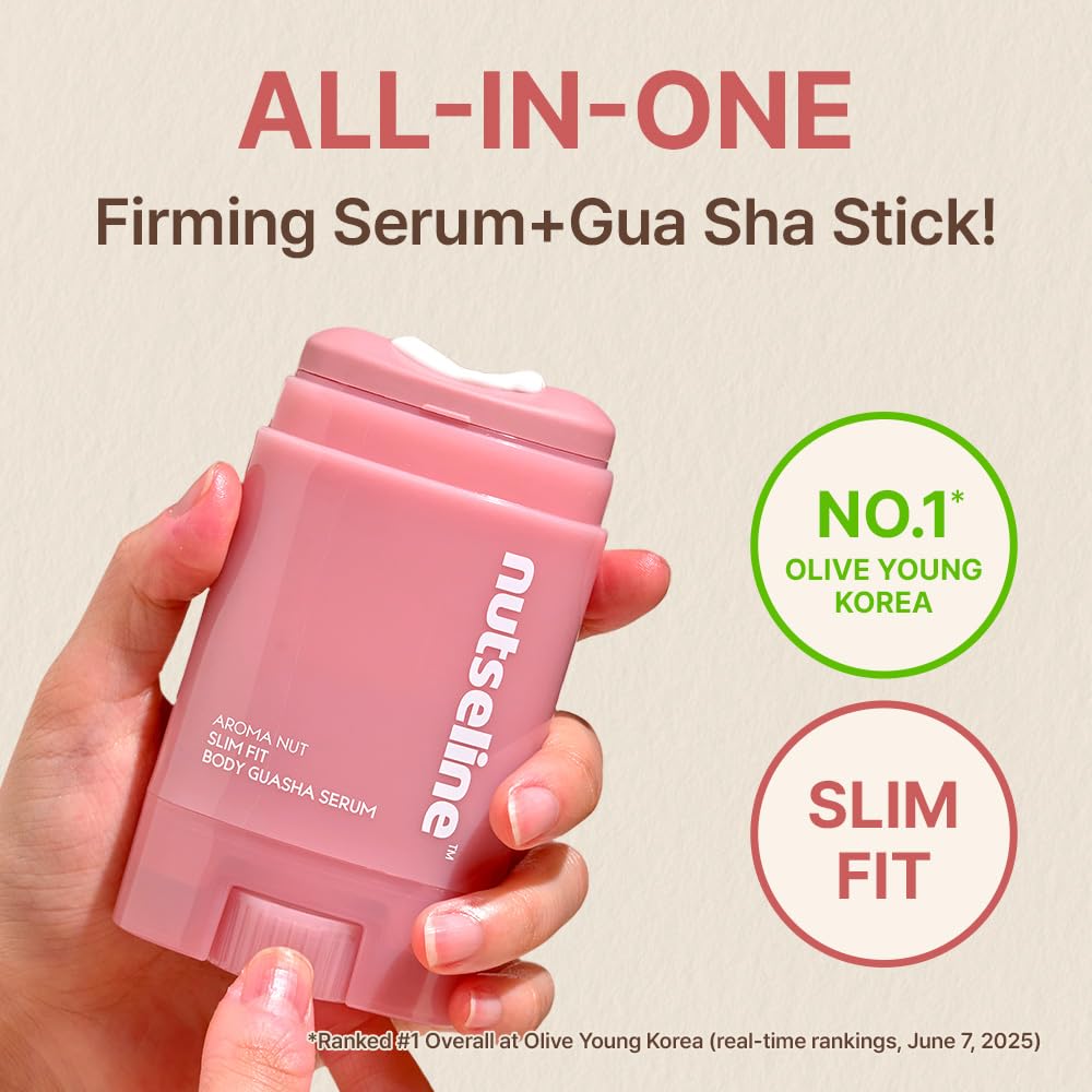 Nutseline Slim Fit Gua Sha Serum – Firming & Contouring Body Serum (60ml)