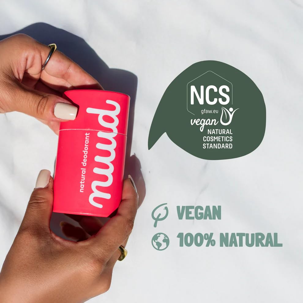 Nuud Orange x Ginger Botanical Deodorant Stick – Vegan, Aluminium-Free