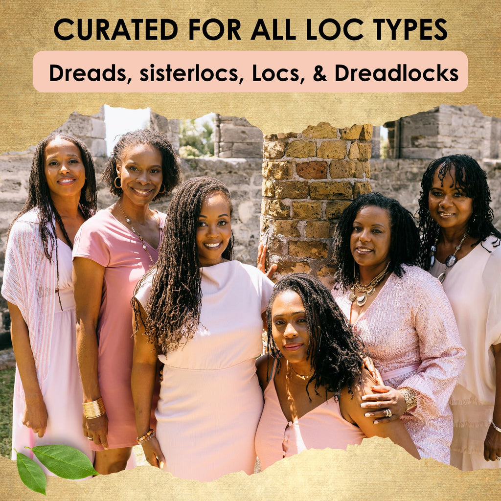 NVLX LABS Locs Shampoo 8 Oz | Herbal Cleanser for Dreads, Locks & Sisterlocs