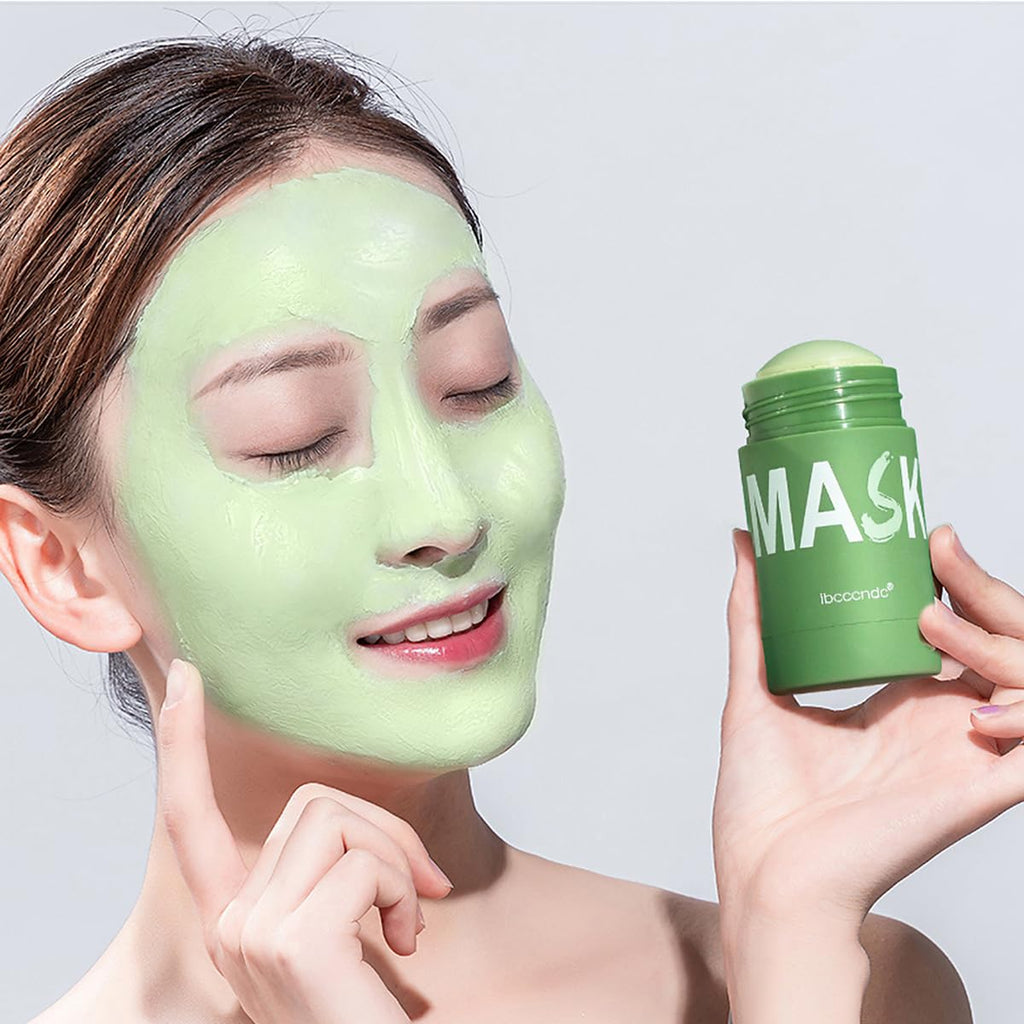 nvyue 2PCS Deep Cleanse Mask Stick – Green Tea Extract, Pore Purifying, Oil Control