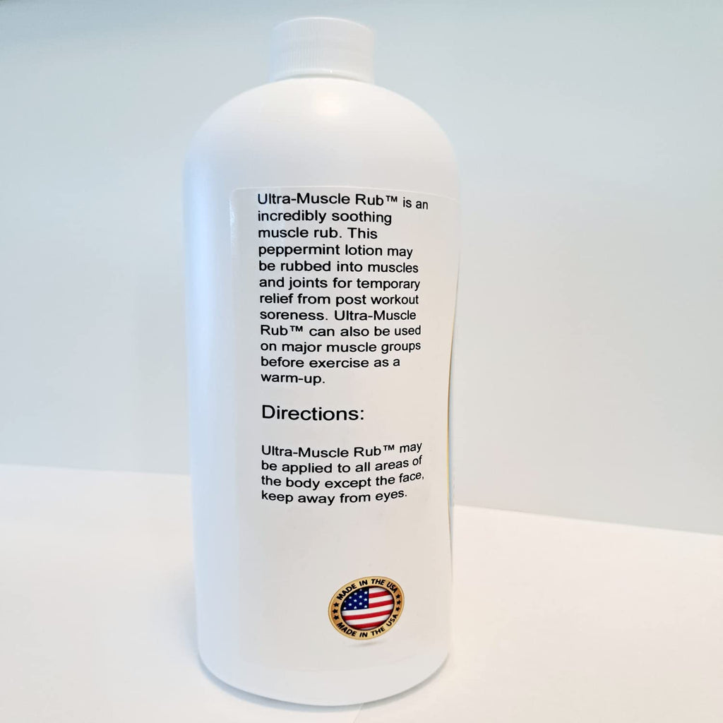 NWC Naturals Ultra-Muscle Rub 32 oz – Post-Workout Comfort & Warm-Up