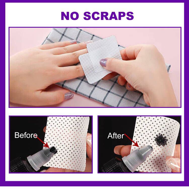 NXJ INFILILA Lint Free Nail Wipes – 1000 Pcs Non-Woven Nail Prep