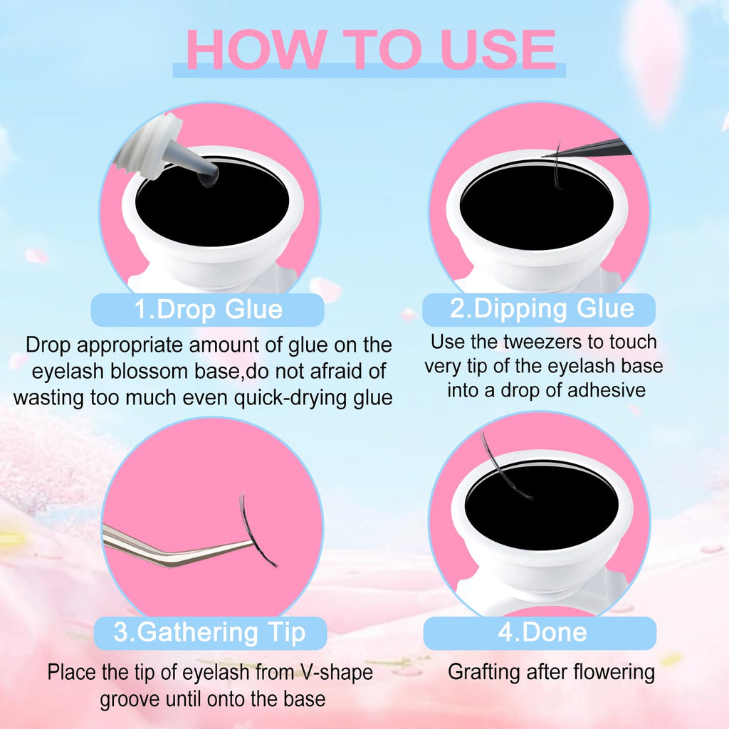 NXJ INFILILA Glue Rings - 600PCS Disposable Rings for Lash Extensions, Makeup, Nail Art & Tattoo