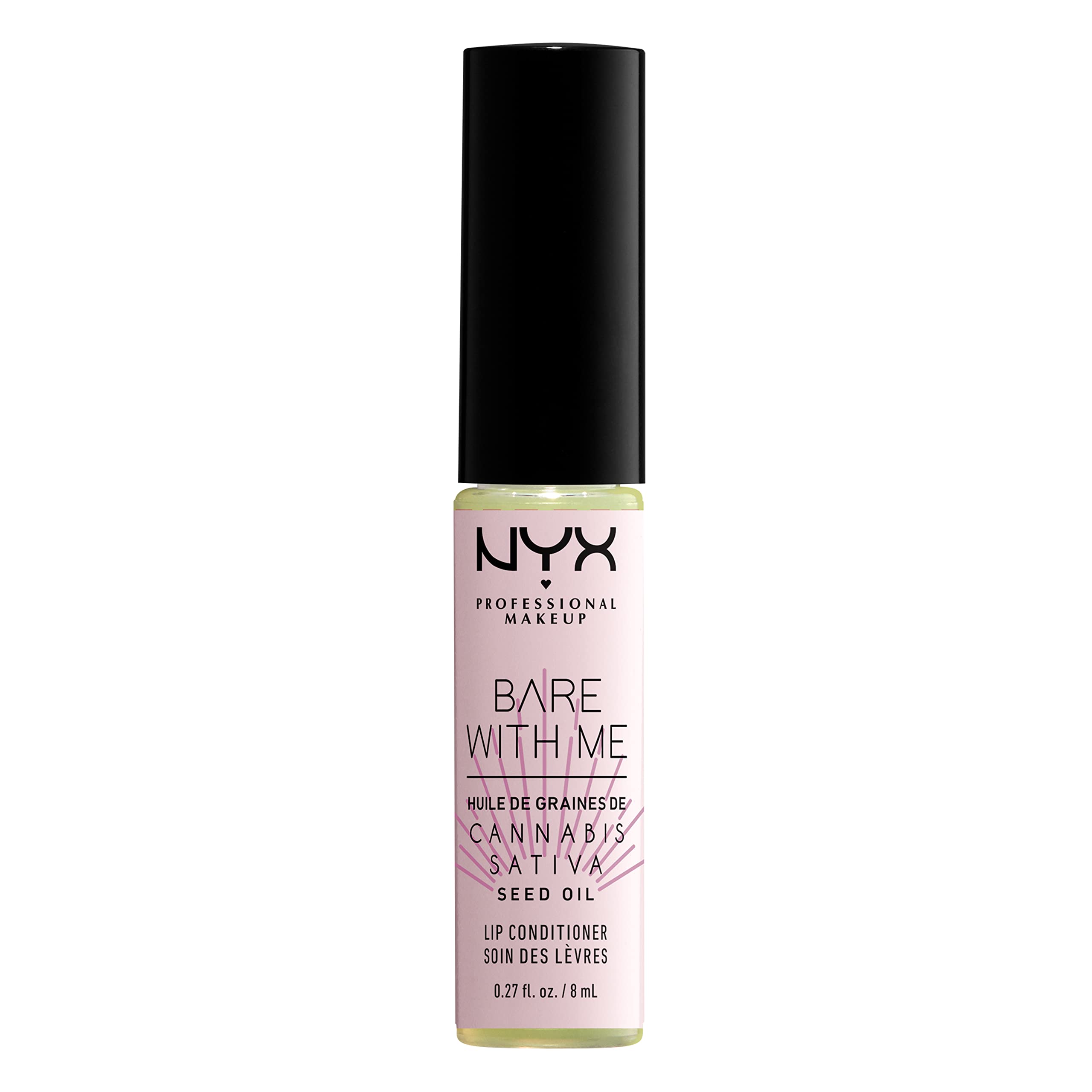 NYX Bare With Me Cannabis Sativa Seed Oil Lip Conditioner Gloss