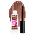 NYX PROFESSIONAL MAKEUP The Brow Glue: Extreme Hold Tinted Eyebrow Gel in Medium Brown