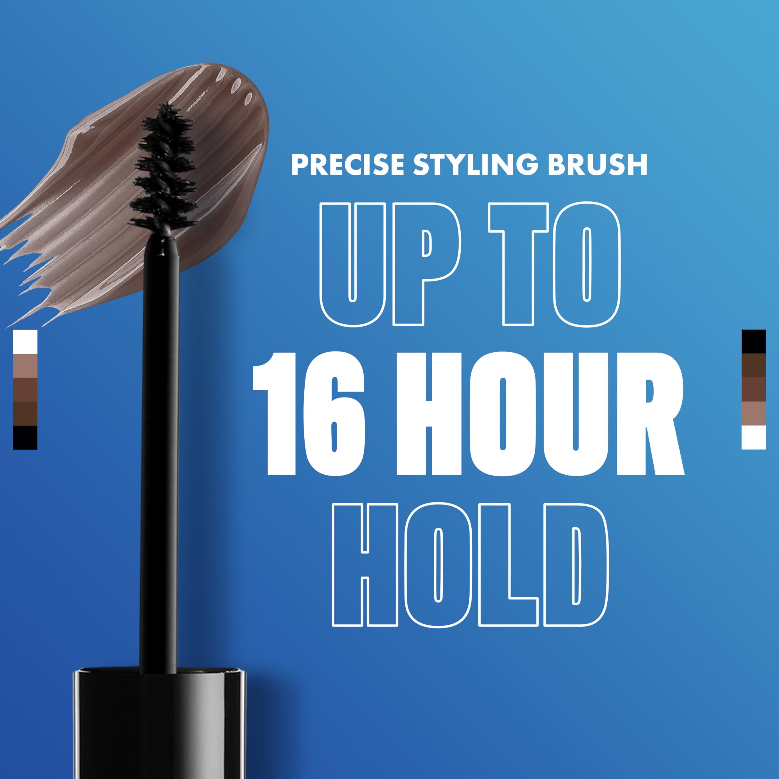 NYX PROFESSIONAL MAKEUP The Brow Glue: Extreme Hold Tinted Eyebrow Gel in Medium Brown